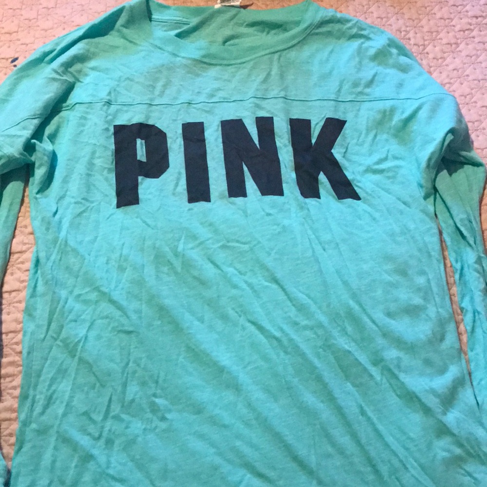 Teal open back Pink
